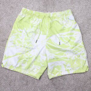Nike Jordan Swim Trunks Shorts Mens Small Limelight Flight Poolside Standard Fit